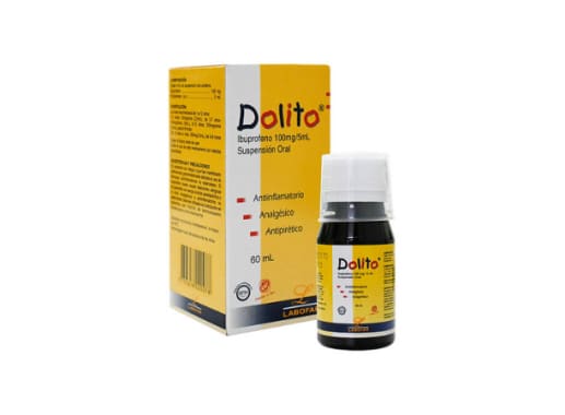 DOLITO 100MG/5ML SUSPENSION ORAL X 60ML