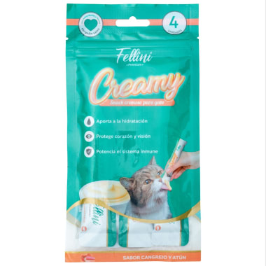 SNACK CREAMY CANGREJO&ATU FELLINI (60 G)