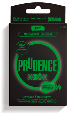 Preservativo Prudence Neon x3
