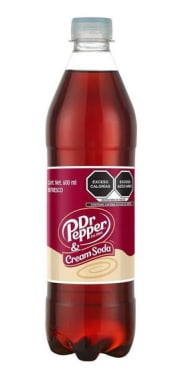 Refresco Dr Pepper Cream Soda 600 Ml. Pet