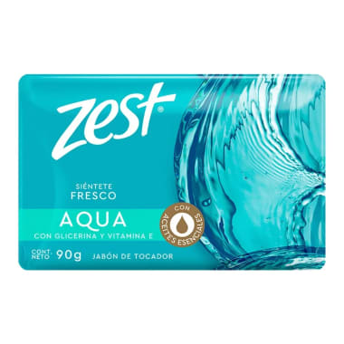 Jabon Zest Jab Aqua 90G