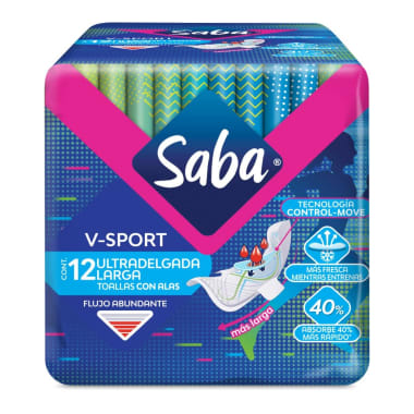 Toalla Fem. Saba Sport Ultradelgada C/10