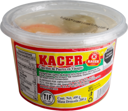 Cueritos Kacer 400Gr