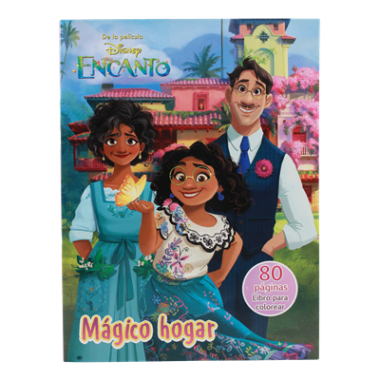 Libro Colorear 80 Pgs Niña E-48