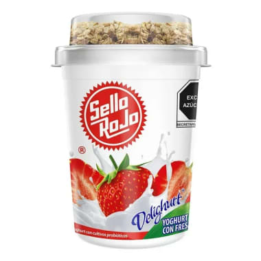 Delighurt Fresa Sello Rojo 1Kg