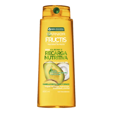 Sh. Fructis Recarga Nutritiva 2En1 650Ml