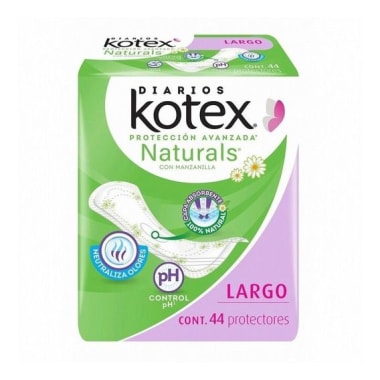 Panty Kotex Largo Manzanilla C/14 Pza