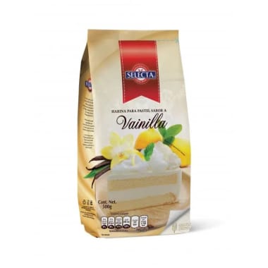 Harina Para Pastel Selecta Vainilla 500 Gr