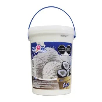 Helado De Crema Vegetal Coco Sanmy 4.25Lt