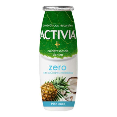 Yoghurt Bebible Activia Piña Coco S/Azucar 225Gr