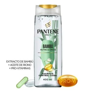 Sh. Pantene Bambu Nutre Y Crece 400 Ml