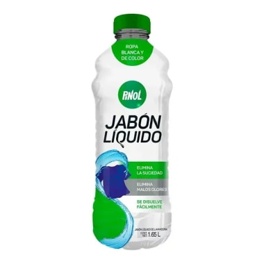 Pinol Jabon Liquido Ropa Blanca Y Color 1.65L