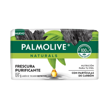 Jabon Palmolive Naturals Charcoal 120 Gr