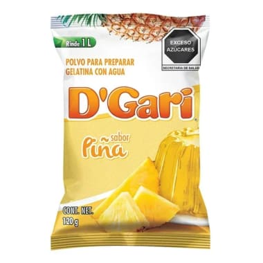 Gelatina Dgari Pina 120 Gr