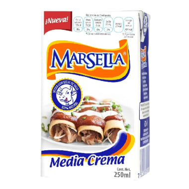 Media Crema Marsella 250 Ml