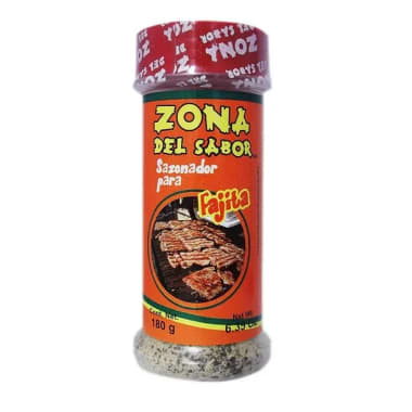 Sazonador Fajita 180 Gr Zona Del Sabor