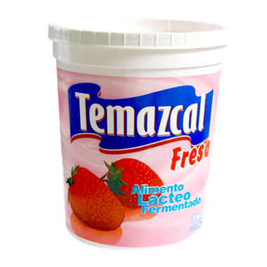 Yoghurt Fresa Temazcal 1Kg