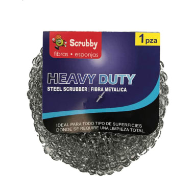 Fibra De Acero Heavy Duty Scrubby 25 Gr