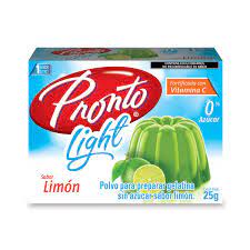 Gelatina Pronto Light Llmon 25 Gr