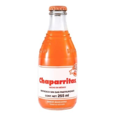 Refresco Chaparritas Vidrio No Ret Mandarina 255 Ml