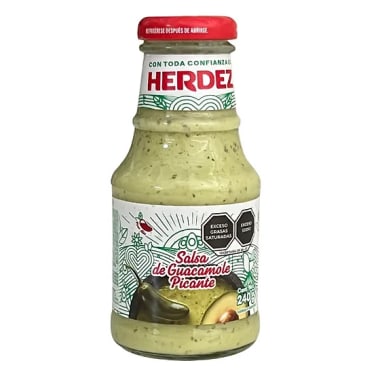 Salsa Herdez Guacamole Picante 240 Gr