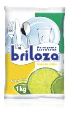 Detergente Lavatrastes Briloza 1 Kg