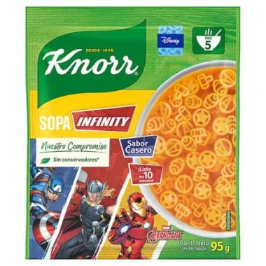 Knorr Sopa Avengers 95G