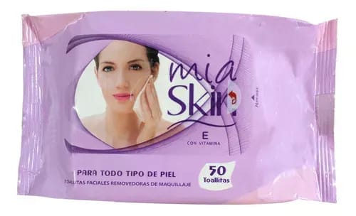 Toalla Desmaquillante Mia Skin Flexible 50Pza