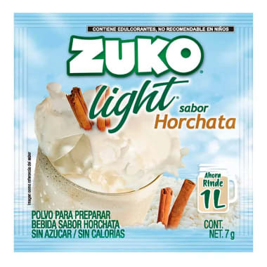 Concentrado Zuko Light Horchata 7 Grs.