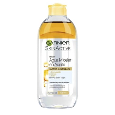 Agua Micelar Garnier Aceite Oleo 400Ml