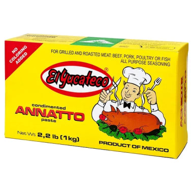 Achiote Pasta Cajita El Yucateco 1Kg