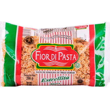 Pasta Para Sopa Estrella Fior Di Pasta 200 Gr