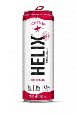 Bebida Helix Hard Seltzer F. Rojos 355 Ml