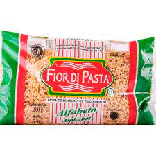 Pasta Para Sopa Alfabeto Fior Di Pasta 200 Gr