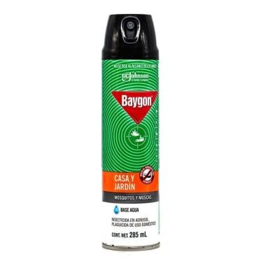 Insecticida Baygon Aerosol Casa Y Jardin 285 Ml