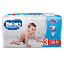 Pañal Huggies Ultraconfort Etapa 3 Niño C/40 Pzas