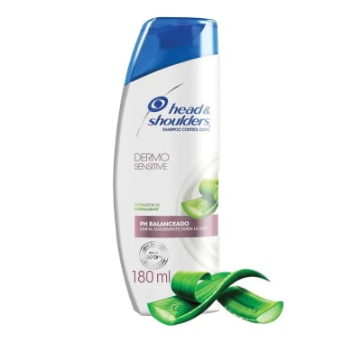 Sh. Head & Shoulders Dermo Sensitive Sábila/Aloe 180 Ml