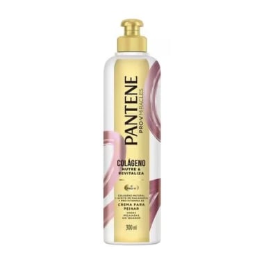 Crema Para Peinar Pantene Colageno 300 Ml