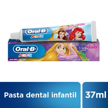 Pasta Dental Infantil Oral-B Kids Princesas 37Ml