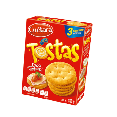 Galletas Cuetara Tostas 300 Gr