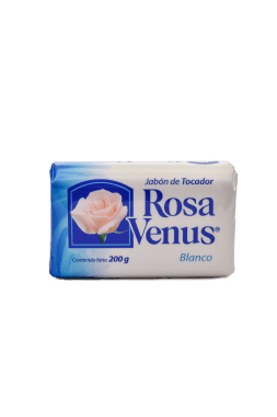 Jabon Rosa Venus Blanco 200 Gr