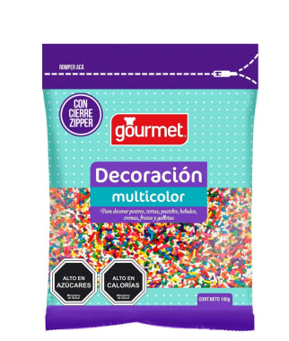 DECORACION MULTICOLOR 100g