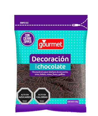 DECORACION SABOR CHOCOLATE 100g