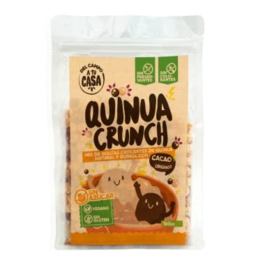 Quinua crunch cacao 160gr