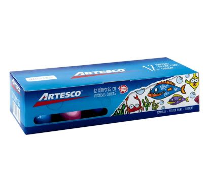 Témpera Art Kids 20 cc Estuche x 12 Unidades + Pincel