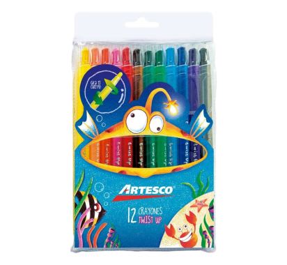 Crayones Twist Up x 12 Unidades