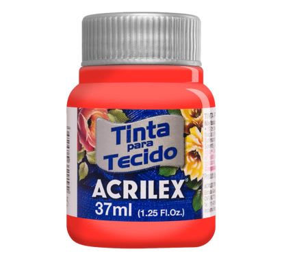 Pintura para Tela x 37 ml Rojo Vivo