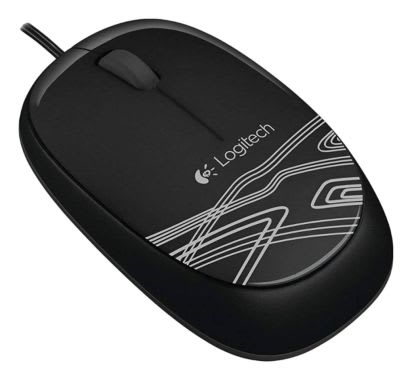 Mouse Optico Alambrico M105 Negro