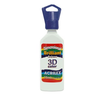 Pintura 3D Brillante x 35 ml Blanco