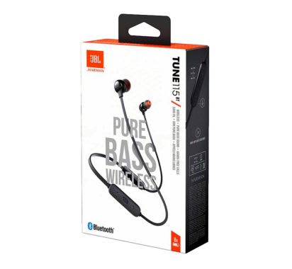 Audífono Bluetooth In-Ear T115 BT Negro